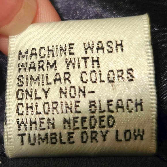 Judith Hart Intimates Robe Size 3X Navy Fern Print Sheer - Picture 8 of 8